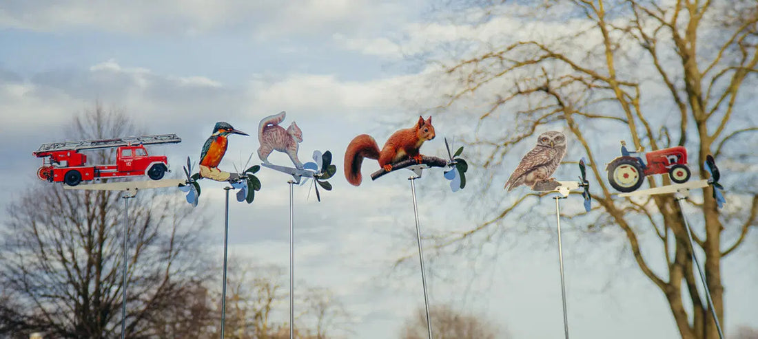 GardenPropeller – die Welt als Windrad Gartendeko